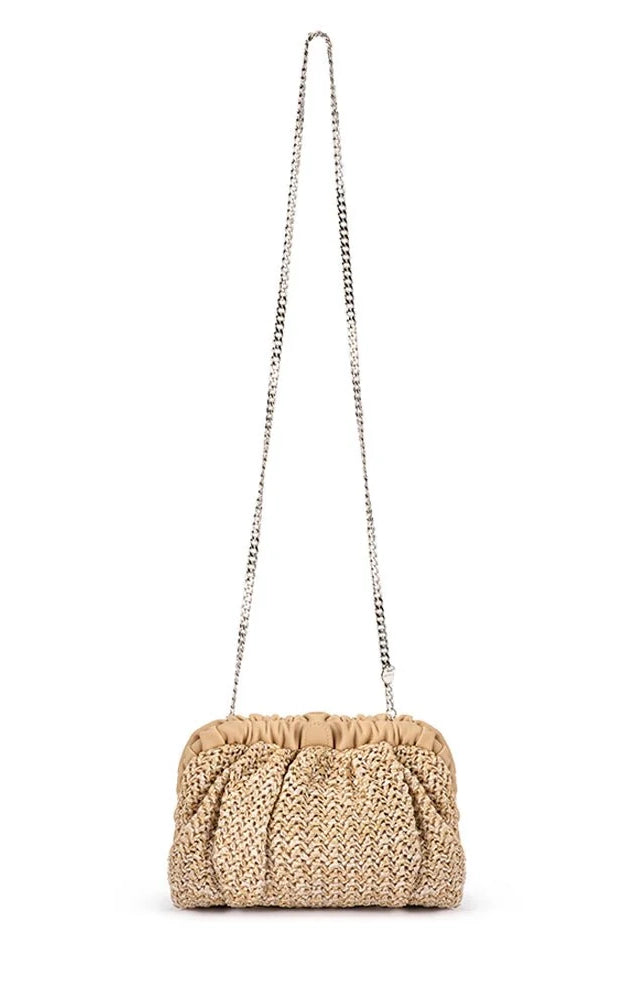 Amalia Petite Gathered Clutch
