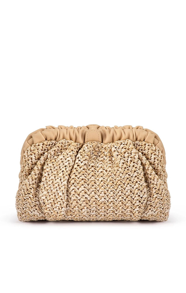 Amalia Petite Gathered Clutch