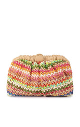 Amalia Petite Gathered Clutch