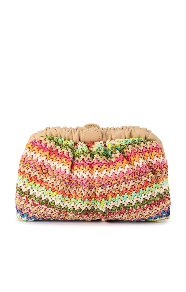 Amalia Petite Gathered Clutch
