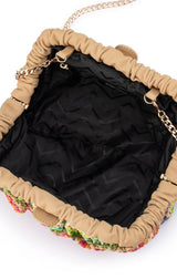 Amalia Petite Gathered Clutch