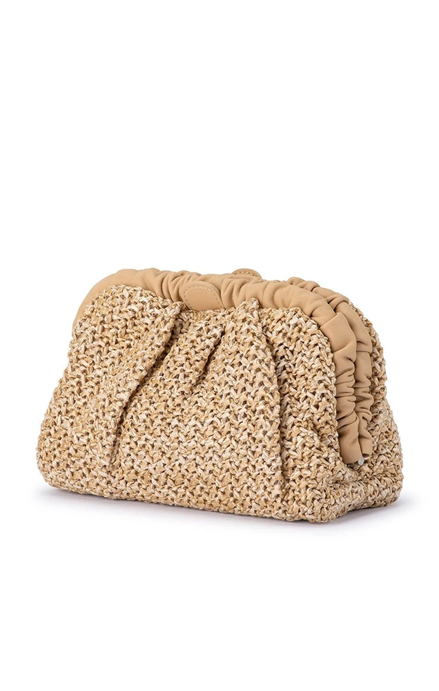 Amalia Petite Gathered Clutch