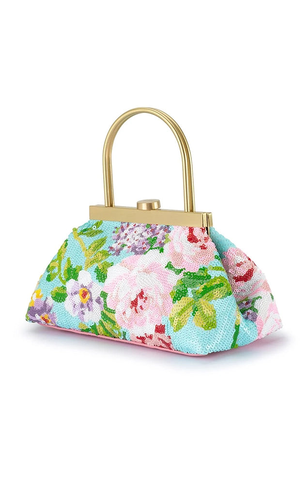 AUDREY SEQUIN TOP HANDLE