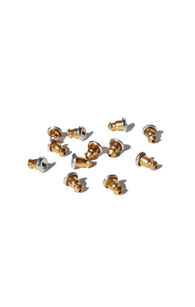 EARRING BACKINGS IN GOLD