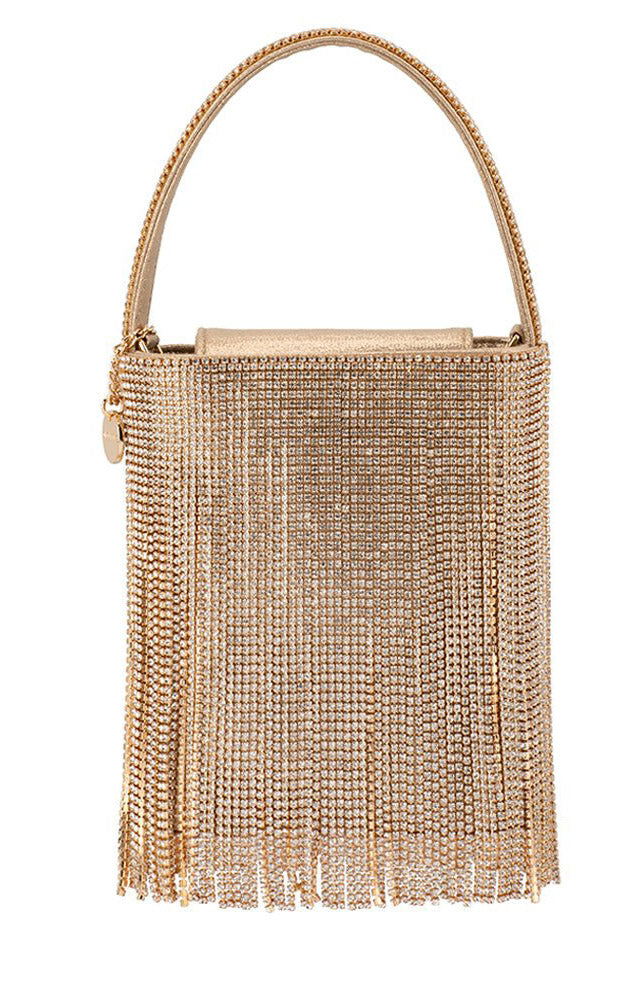 Billie Crystal Fringe Bag