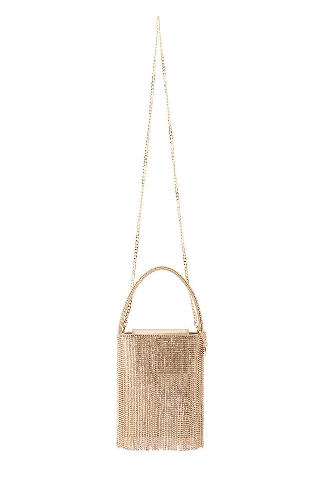 Billie Crystal Fringe Bag