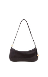 ROSABELLE SHOULDER BAG IN CHOCOLATE SHINE