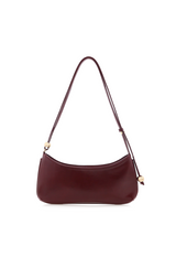 ROSABELLE SHOULDER BAG IN DEEP ROUGE SHINE