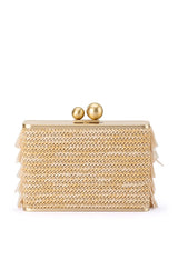 Carlita Carnivale Fringe Clutch Bag