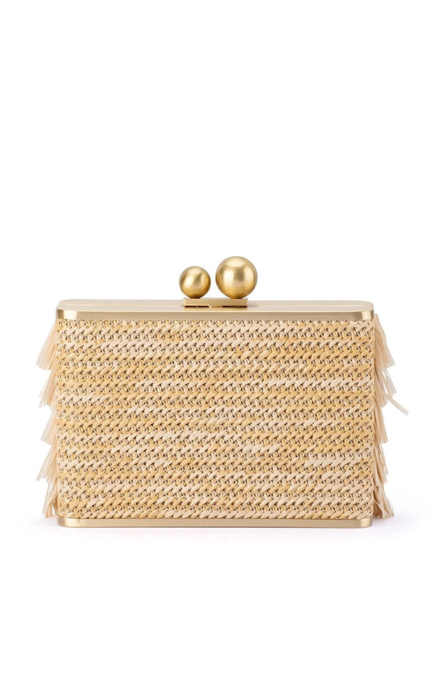 Carlita Carnivale Fringe Clutch Bag