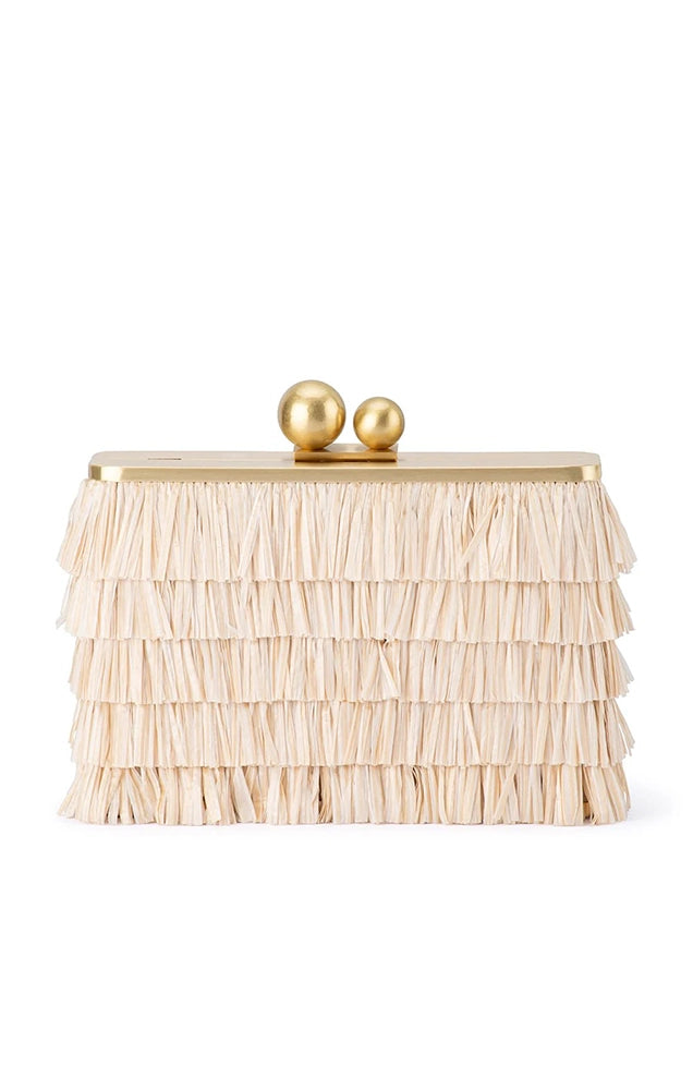 Carlita Carnivale Fringe Clutch Bag