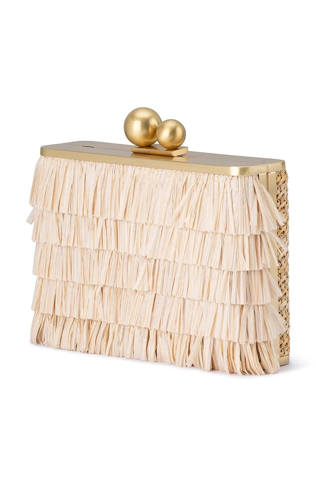 Carlita Carnivale Fringe Clutch Bag