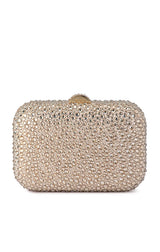 Casey Hot Fix Encrusted Clutch