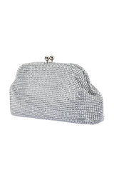 Ela Crystal Mesh Clutch