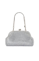 Ela Crystal Mesh Clutch