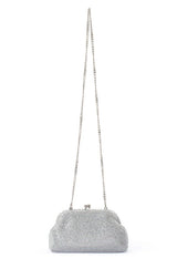 Ela Crystal Mesh Clutch