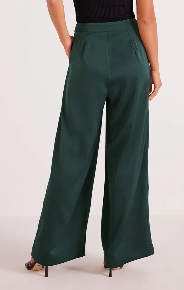 ERIN SATIN WIDE LEG PANT