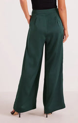 ERIN SATIN WIDE LEG PANT