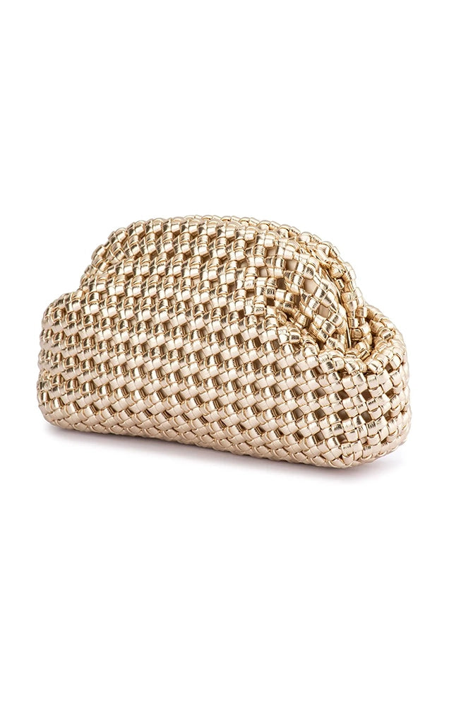 EVERLY HAND WOVEN CLUTCH