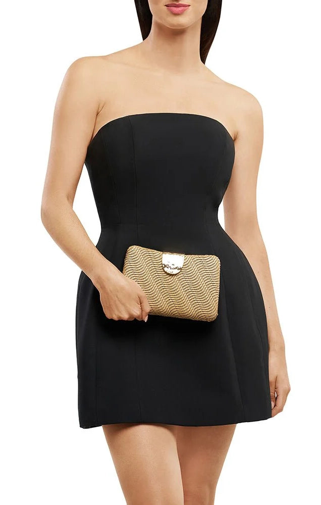LINDY WOVEN CLUTCH