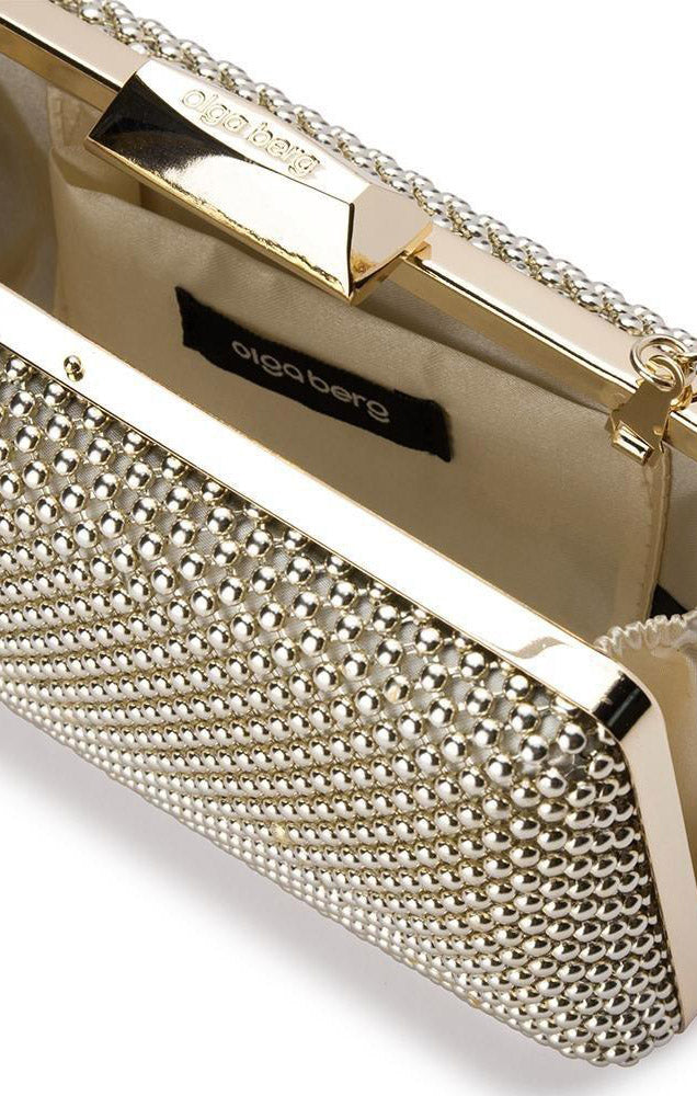 NATASHA BALL MESH CLUTCH