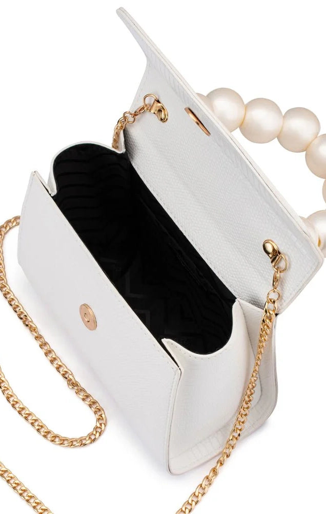 PETA PEARL HANDLE BAG
