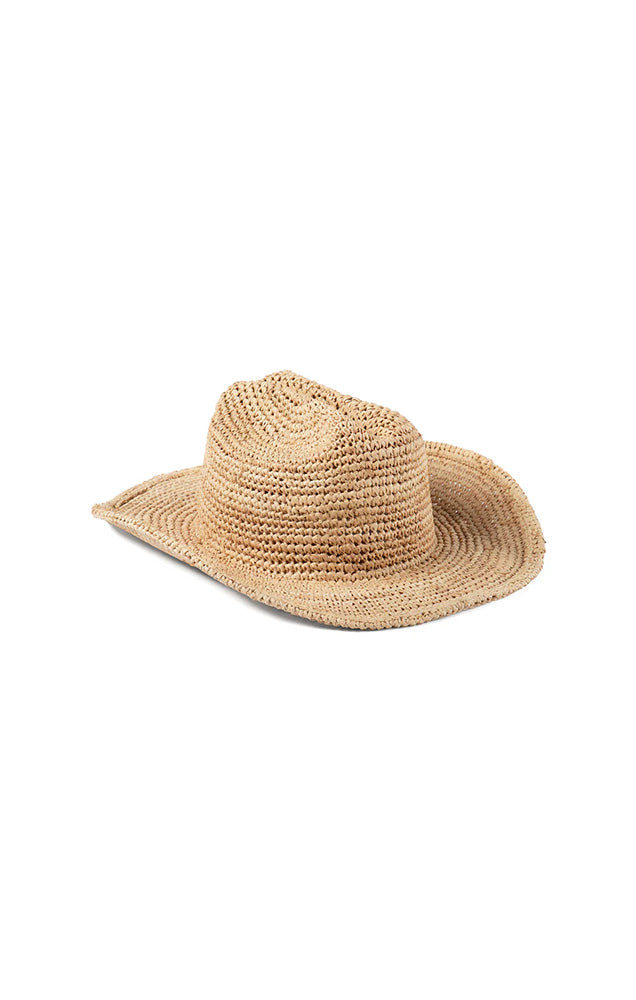 RAFFIA COWBOY HAT