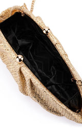 Rita Woven Clutch