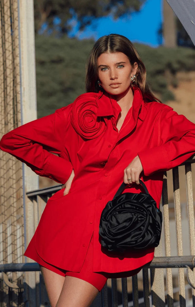 Rosita Rosette Frame Bag