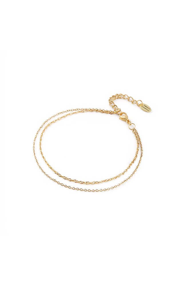TWENTY COMPASS JULY ANKLET IN GOLD