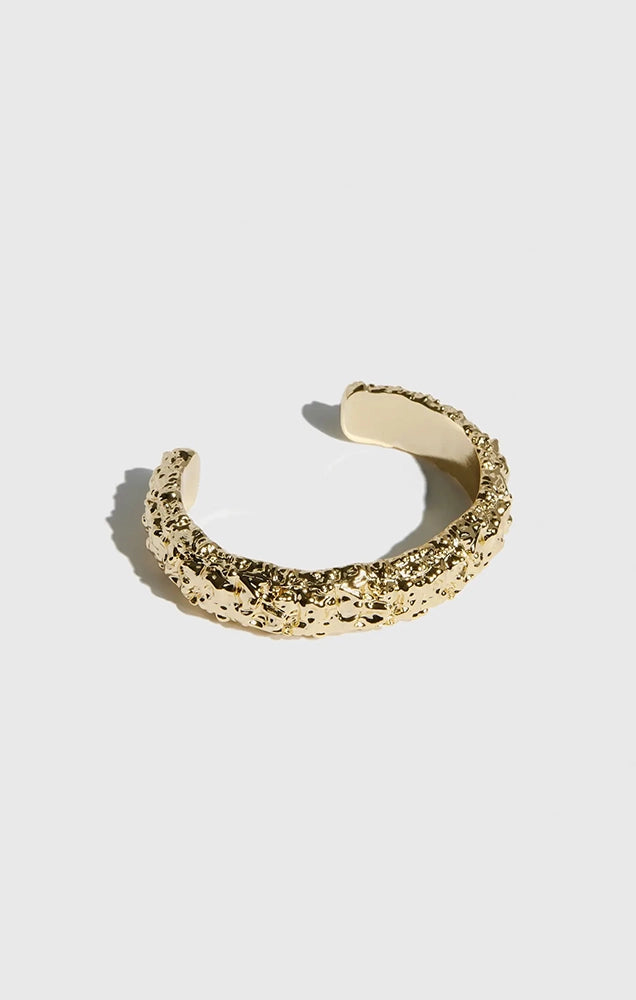 Thick Nugget Cuff Bracelet