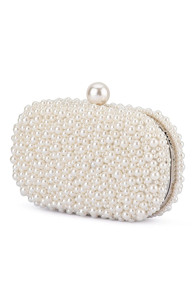 VALENTINA PEARL CLUTCH