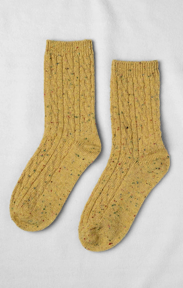 MARINER SOCKS IN LEMON