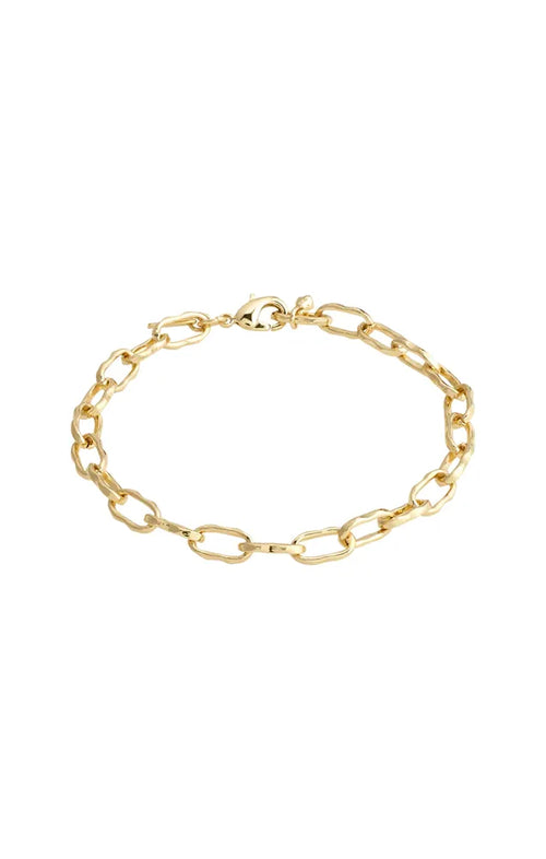 PILGRIM PAUSE RECYCLED CABLE CHAIN BRACELET