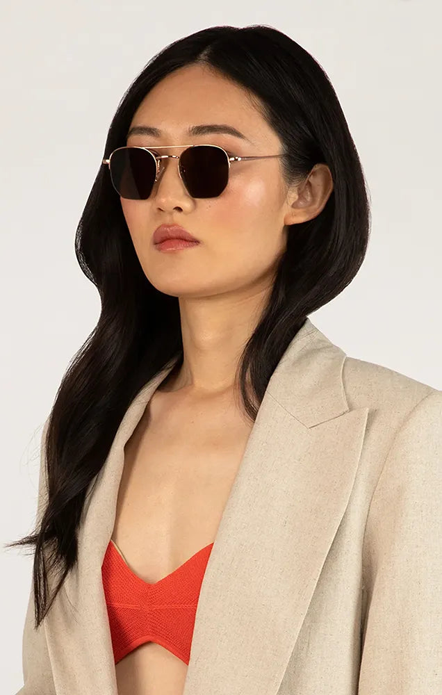 SARAI SUNGLASSES IN GOLD