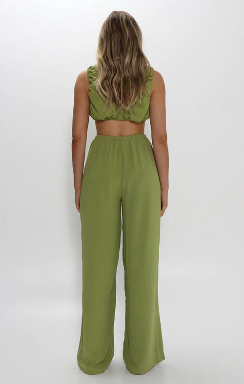 LOST IN LUNAR ZENI PANTS IN GREEN